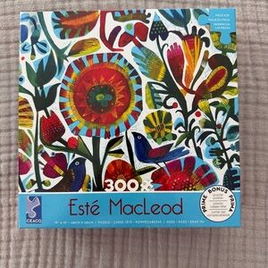 Esté MacLeod Colorful Floral Puzzle